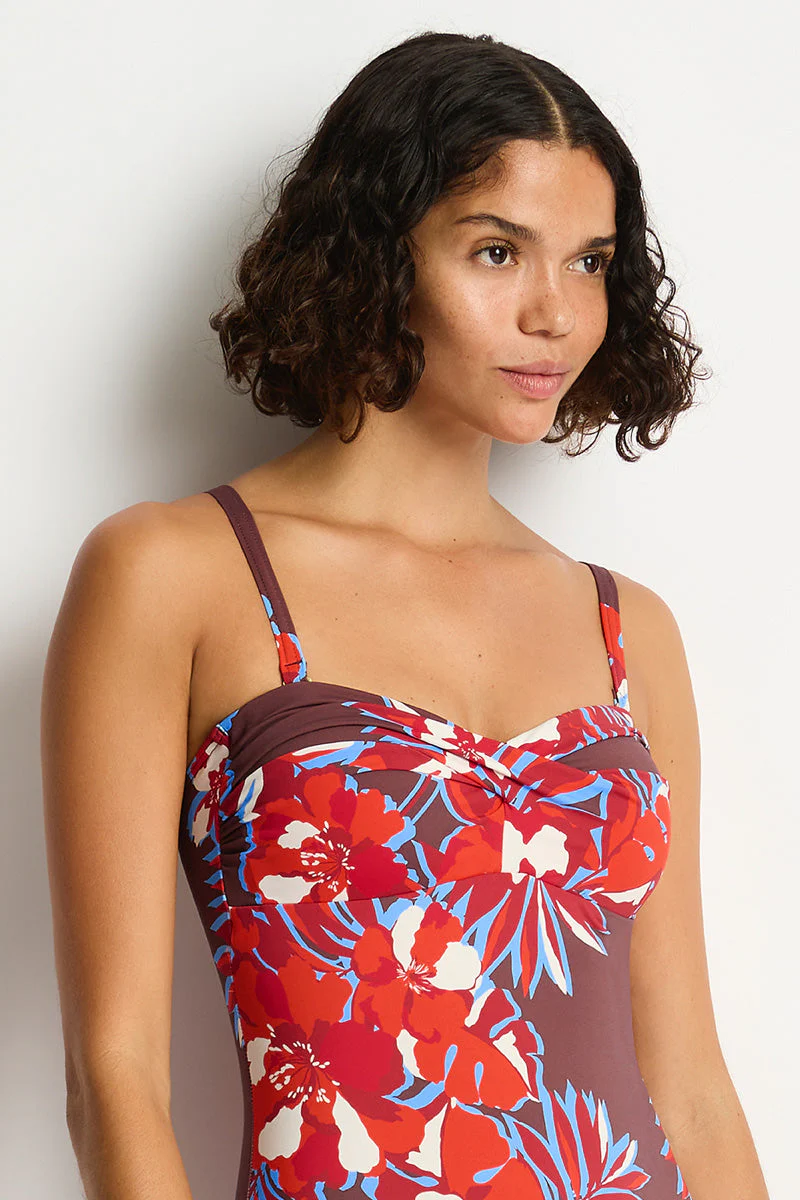 Tuscany Twist Bandeau One Piece - Image 2