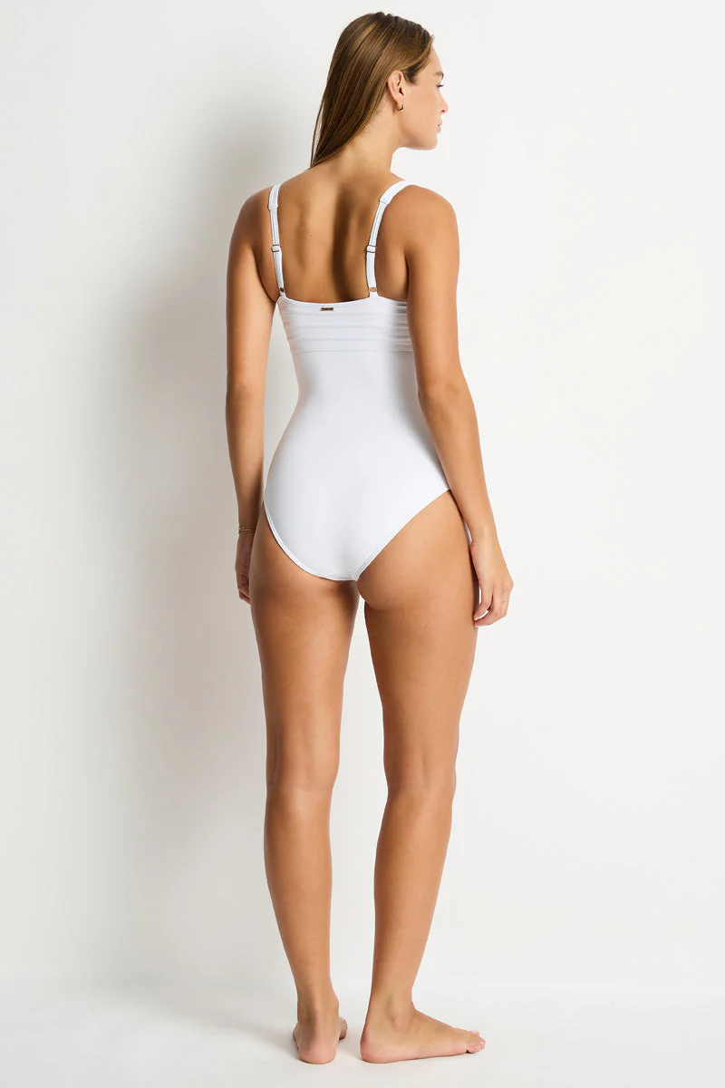 De Luxe Square Neck Bralette One Piece - Image 4
