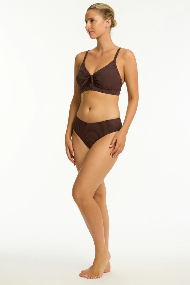 Spinnaker Tie Front DD/E Bralette - Image 4