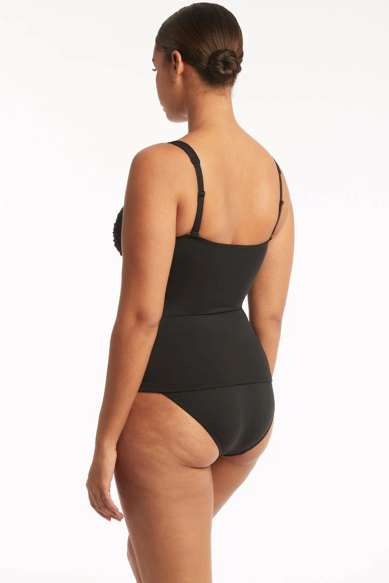 Eco Essentials Twist Front Tankini - Image 4