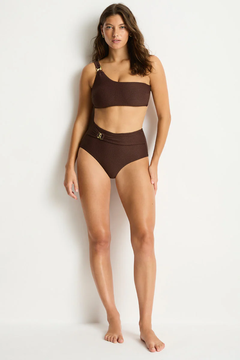 Luminara One Shoulder Top
