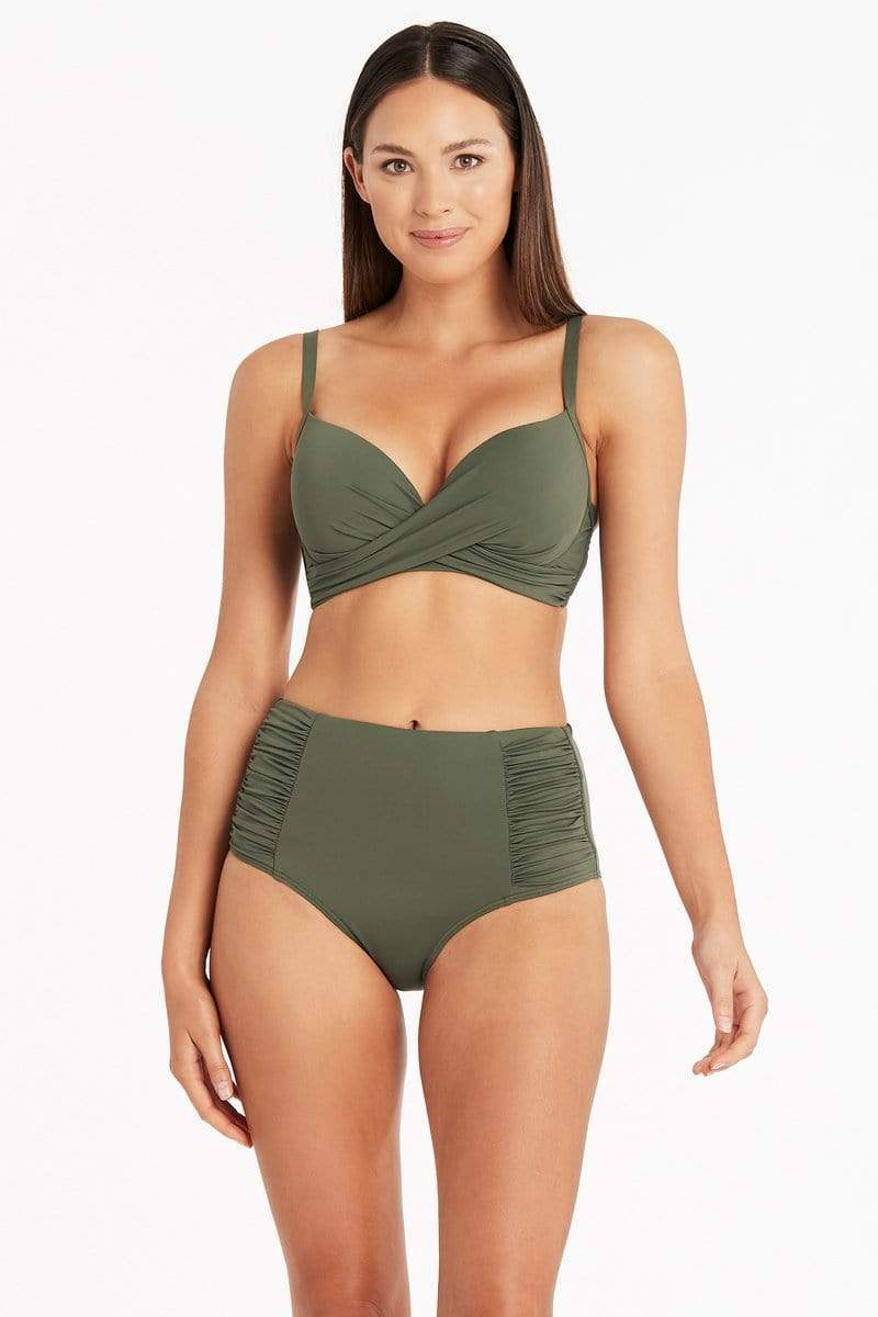 Eco Essentials Cross Front Moulded Cup Bra - Image 3