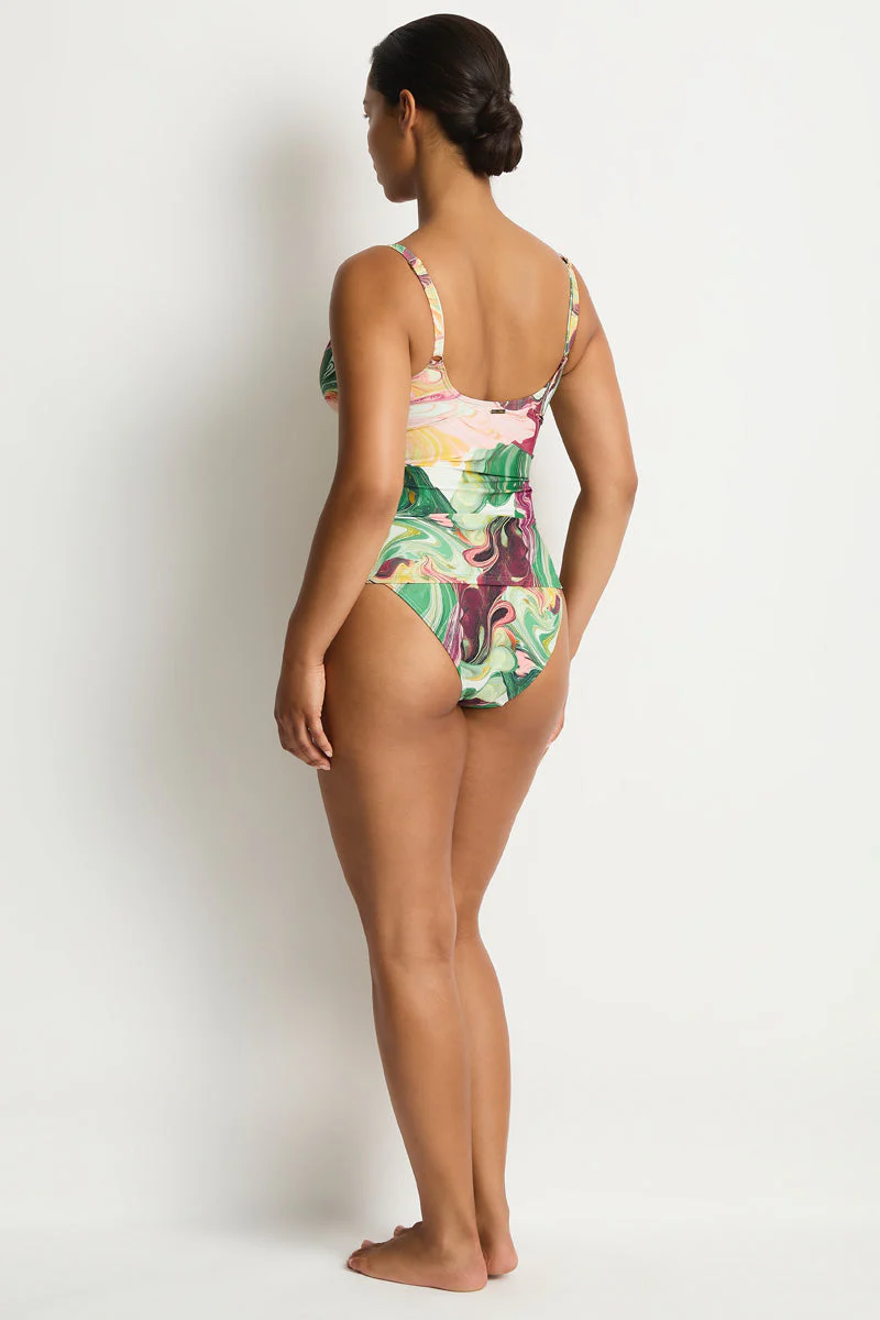 Abyss Cross Front Scoop Back Tankini - Image 4