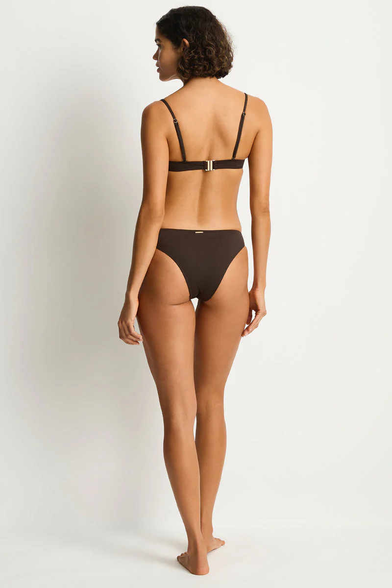 De Luxe Ruched Balconette Bra Top - Image 3