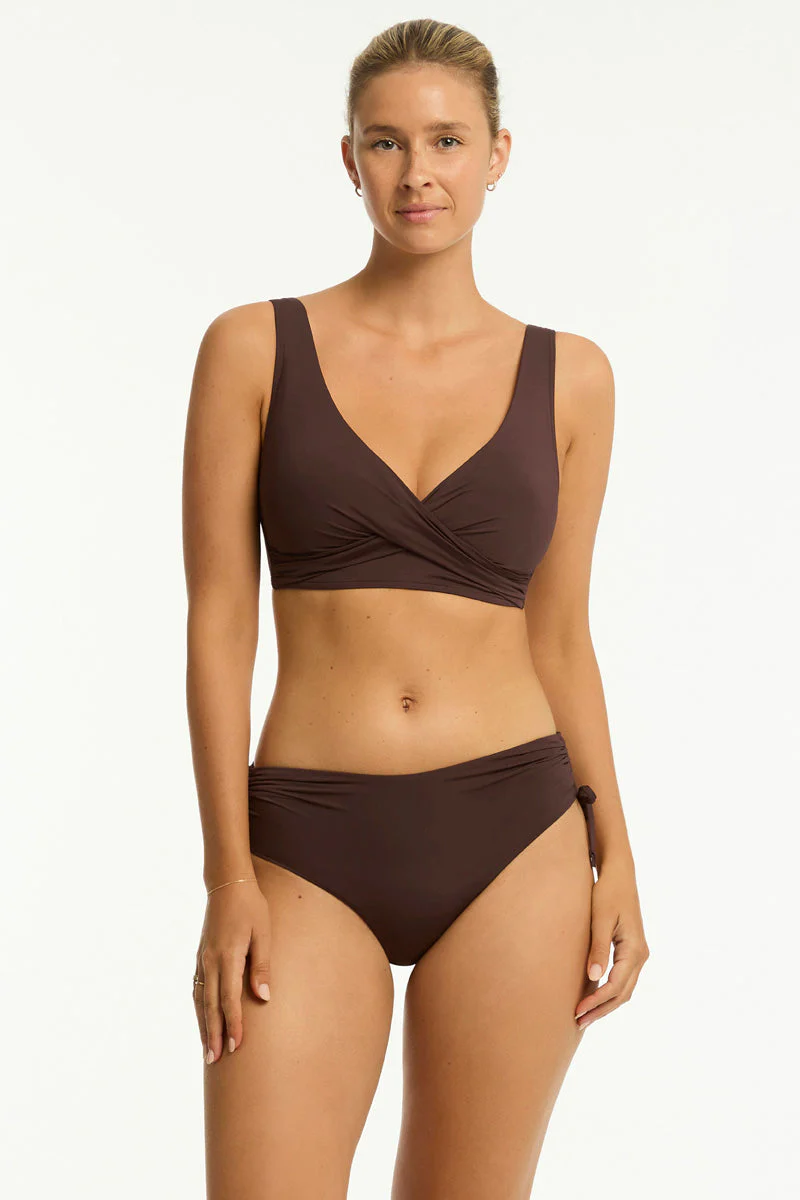 Essentials Edit Cross Front Multifit Bra - Image 5