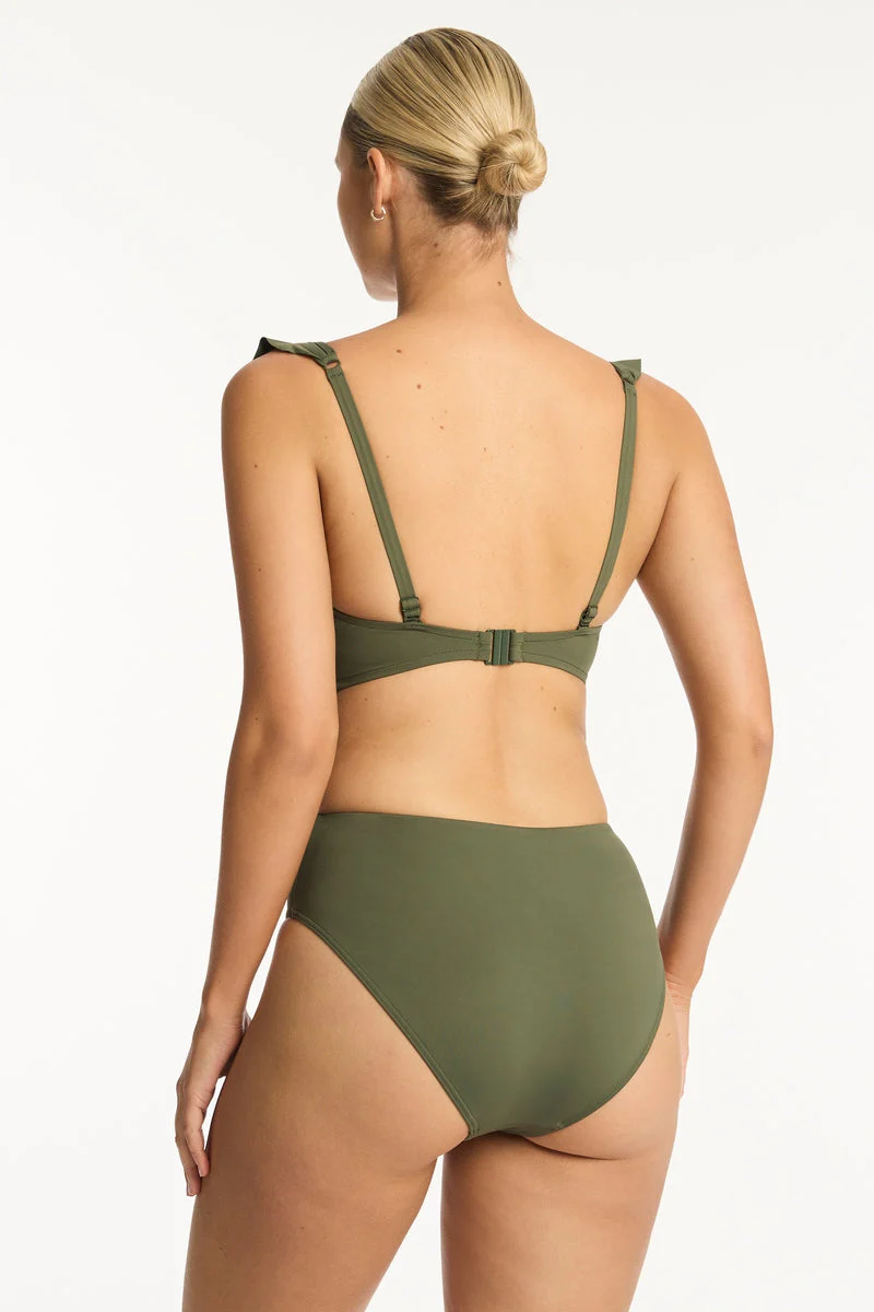 Eco Essentials F Cup Frill Underwire Bra - Image 5