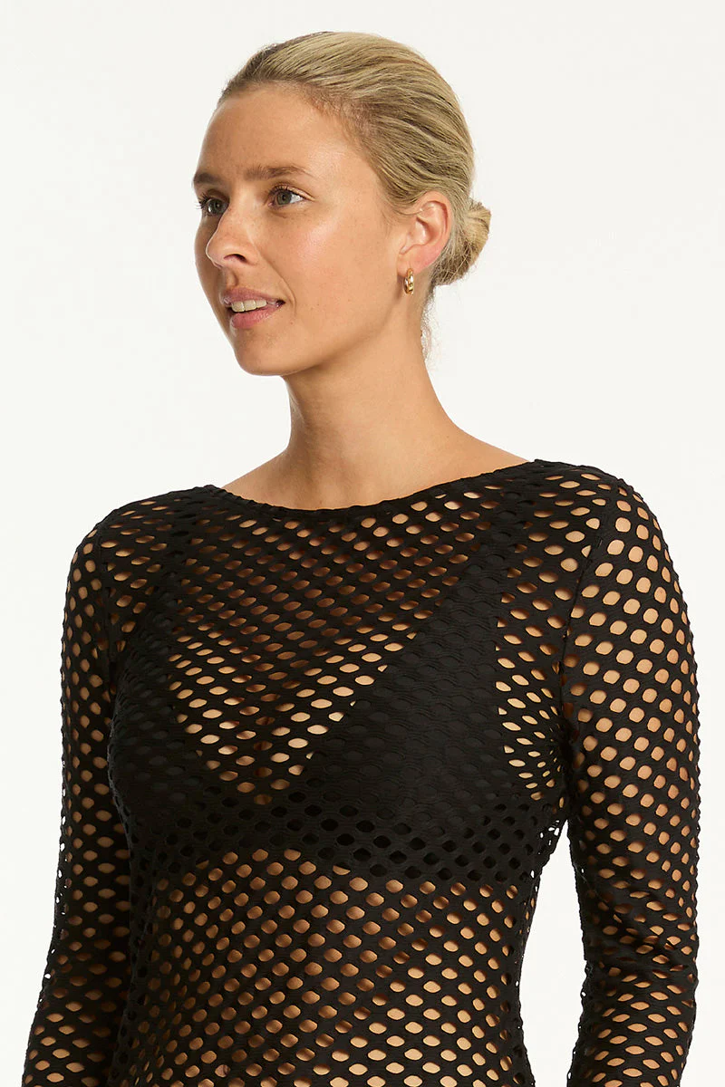 Castaway Mesh Cover Up - Image 7
