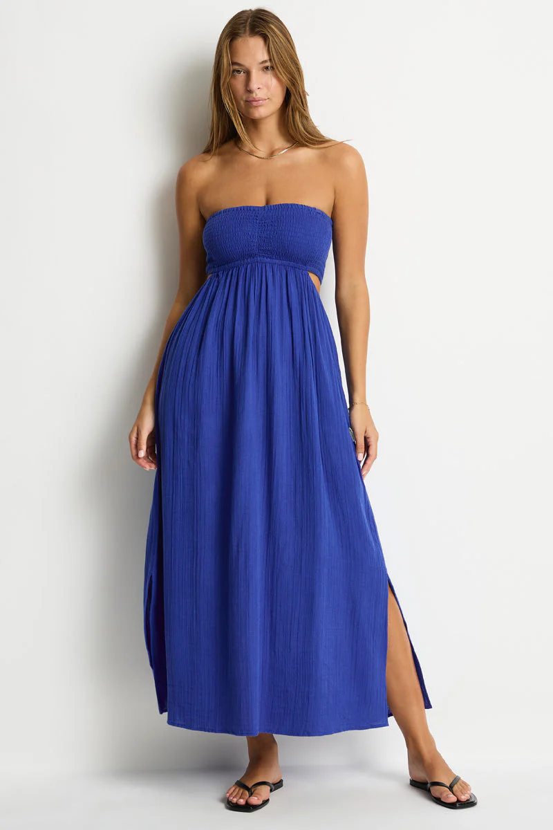 Sunset Cutaway Bandeau Dress - Image 5