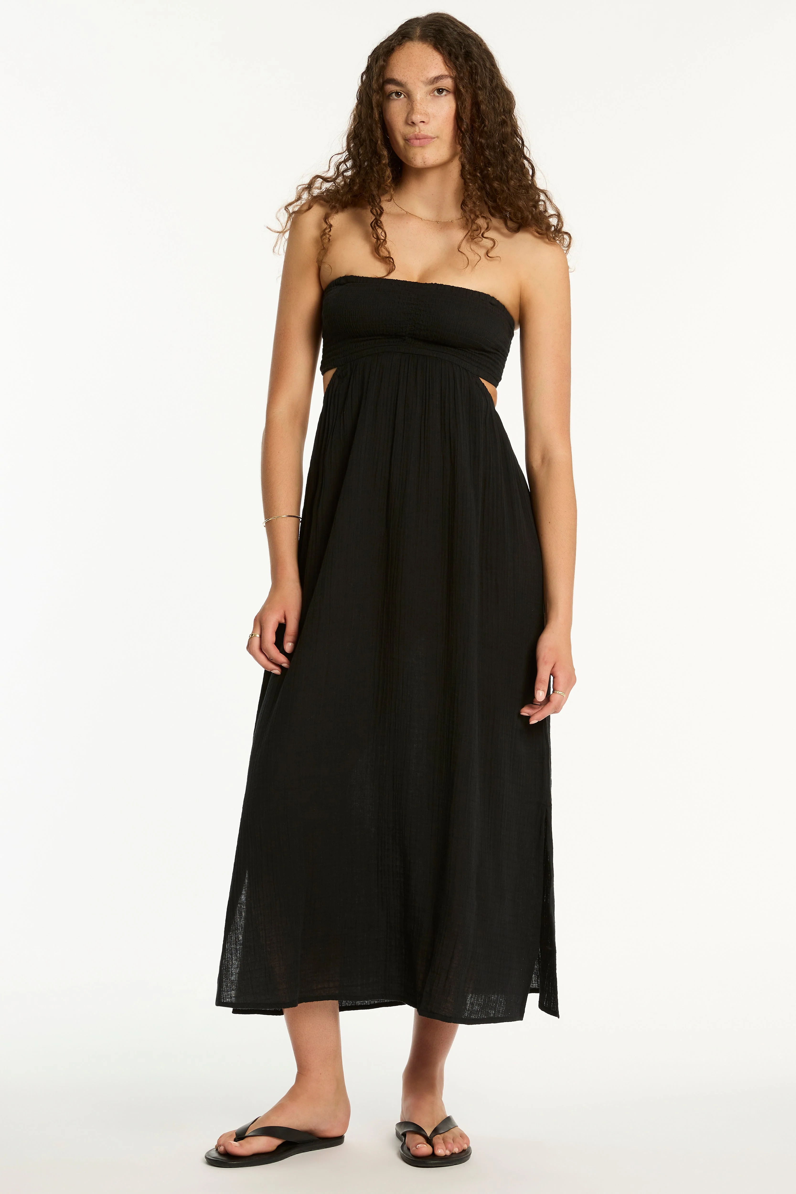 Sunset Cutaway Bandeau Dress - Image 5