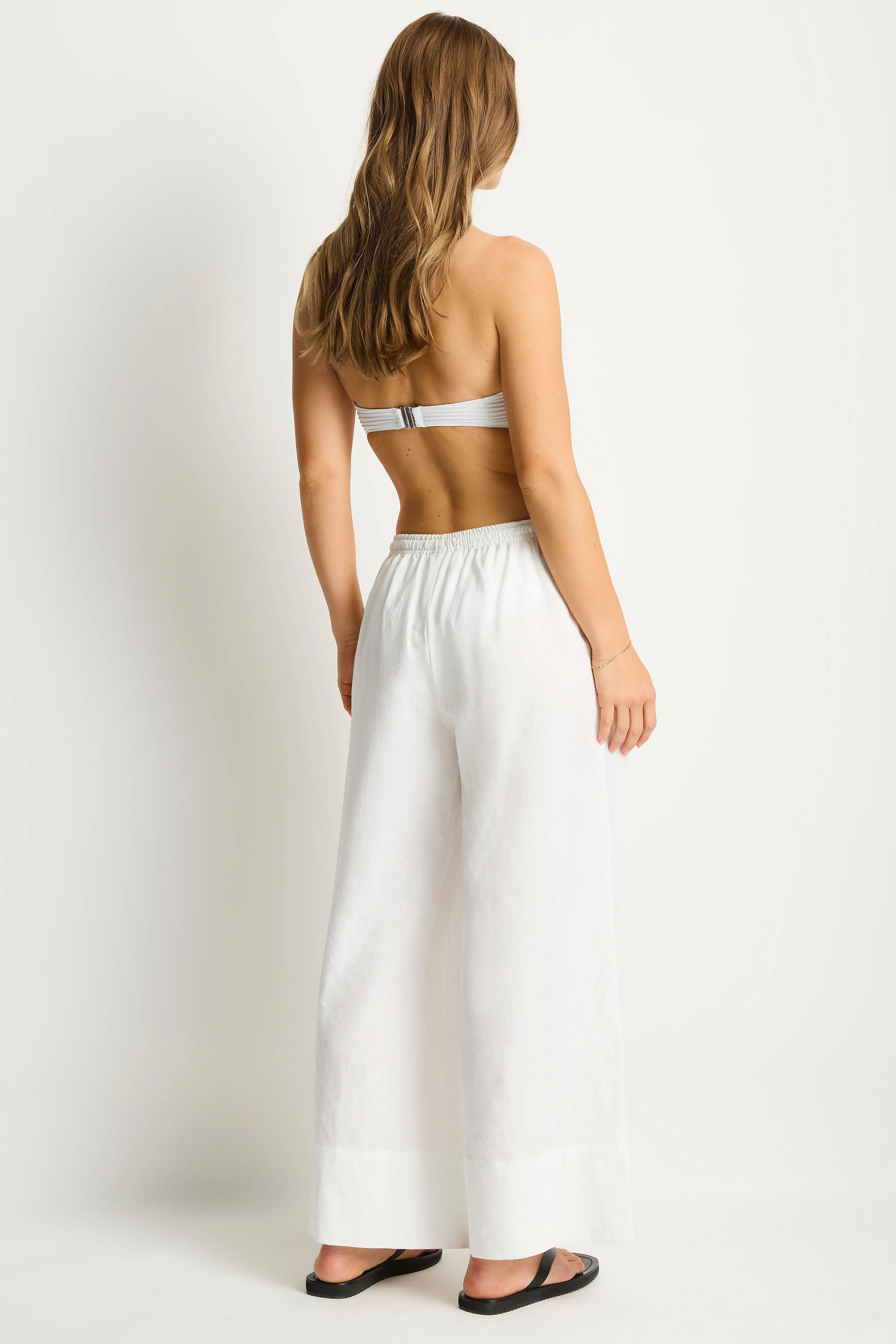 Shore Linen Palazzo Pant - Image 5