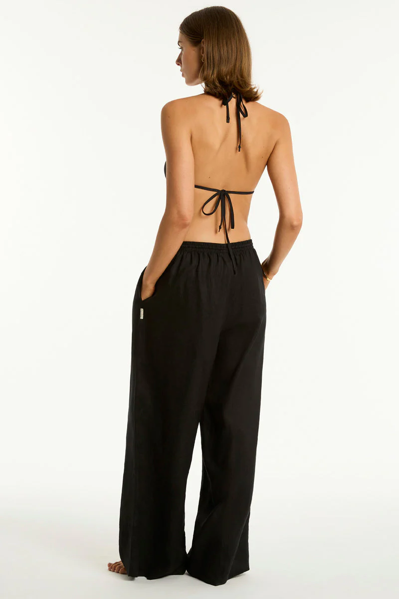 Tidal Linen Palazzo Pant - Image 4