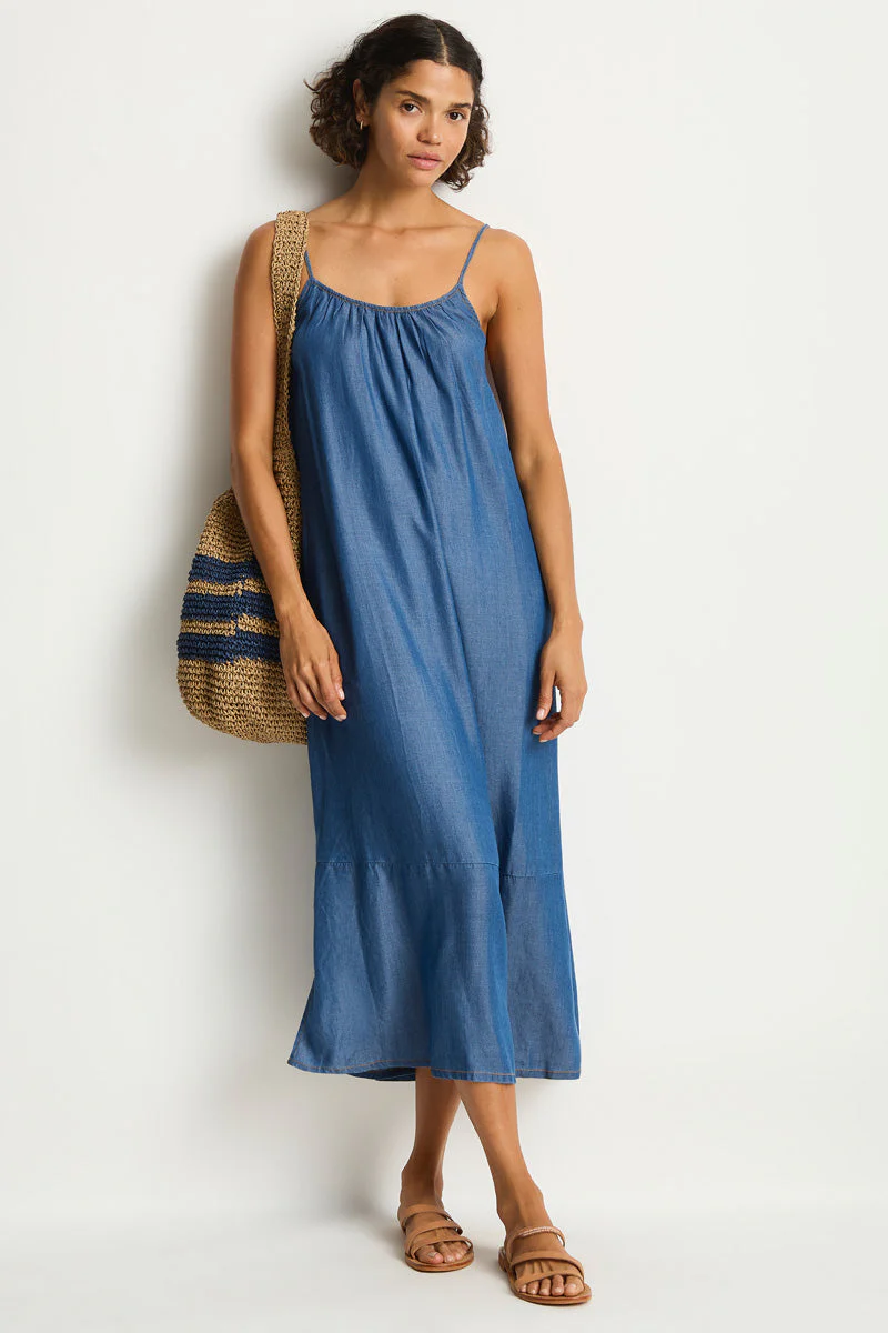 Denim Surf Tie Back Sundress - Image 3