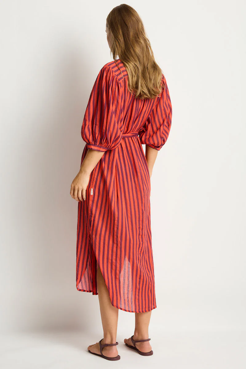 Vacay Boho Long Shirt Dress - Image 5