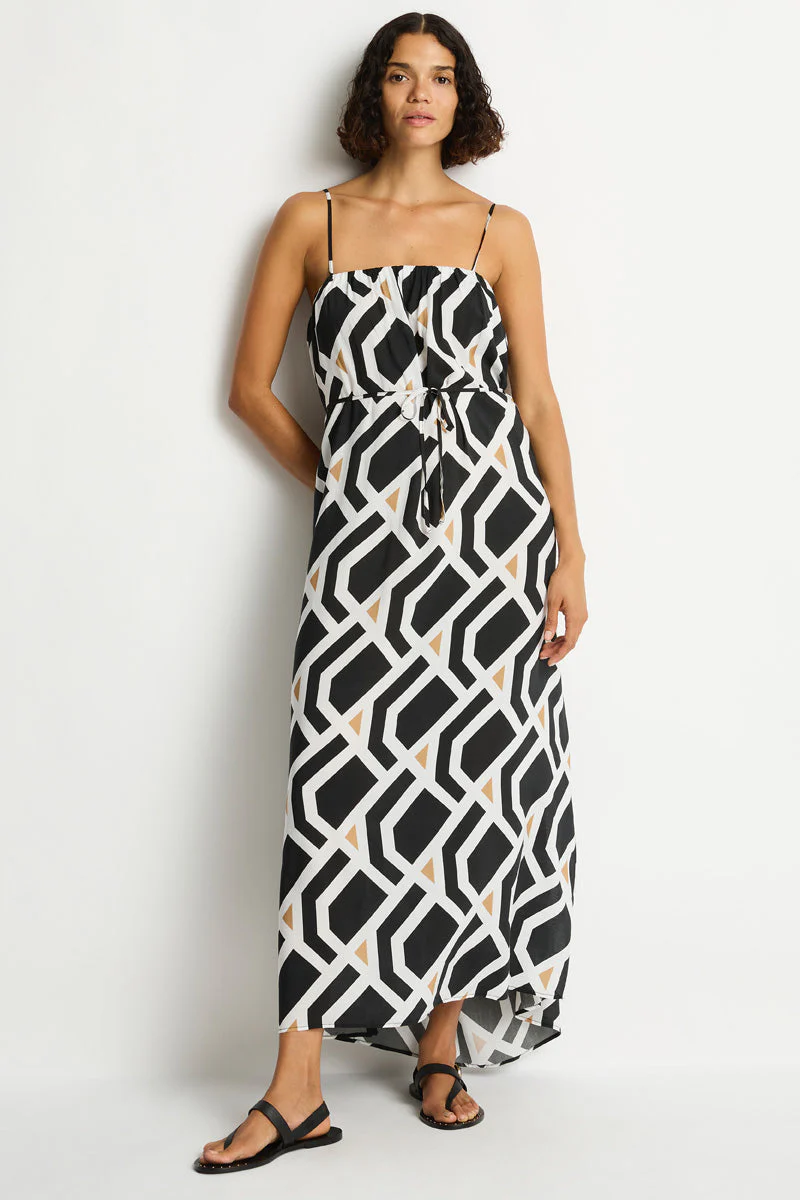 Costa Bandeau Maxi Dress - Image 4