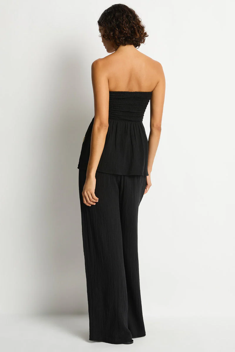 Sunset Shirred Bandeau Top - Image 3
