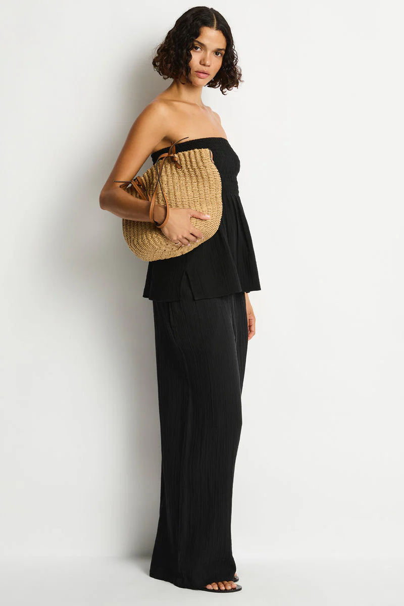 Sunset Shirred Bandeau Top - Image 4
