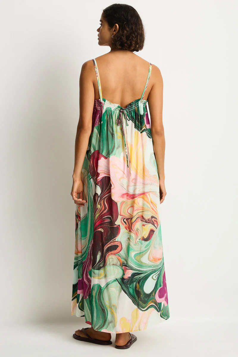 Abyss Maxi Bandeau Dress - Image 2