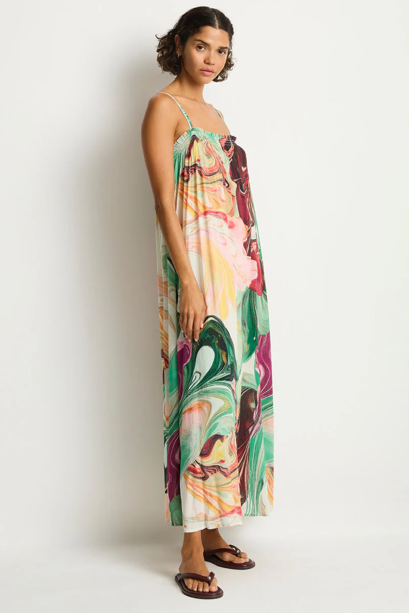 Abyss Maxi Bandeau Dress - Image 3