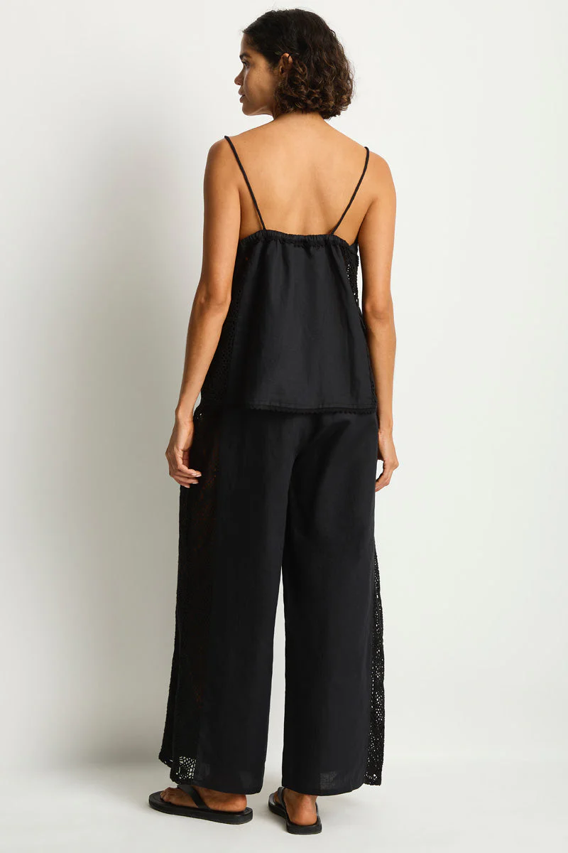 Shore Linen Panelled Beach Pant - Image 4